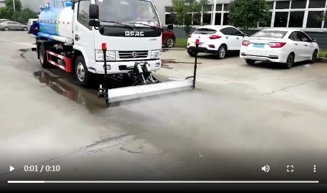 灑水車(chē)加裝道路清洗裝置